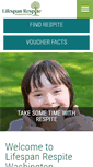 Mobile Screenshot of lifespanrespitewa.org